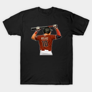 Josh Rojas #10 In Action T-Shirt